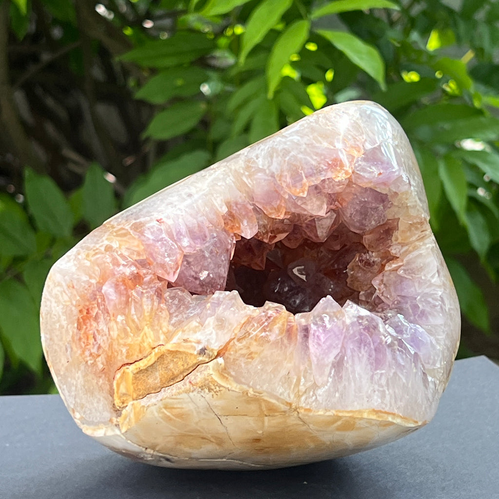 Geoda agat ametist model 6, pietre semipretioase - druzy.ro 4 