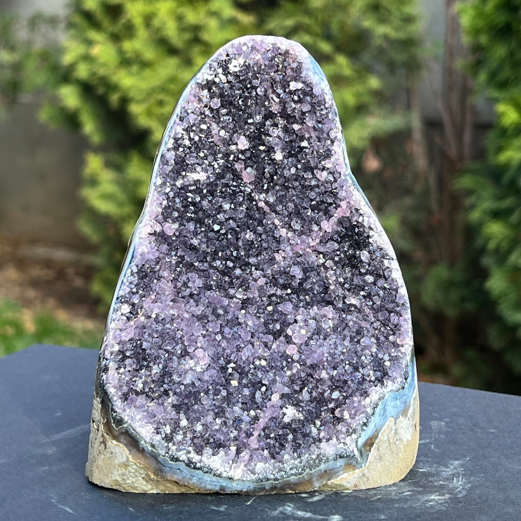 Geoda ametist Uruguay model 15, druzy.ro, cristale 1