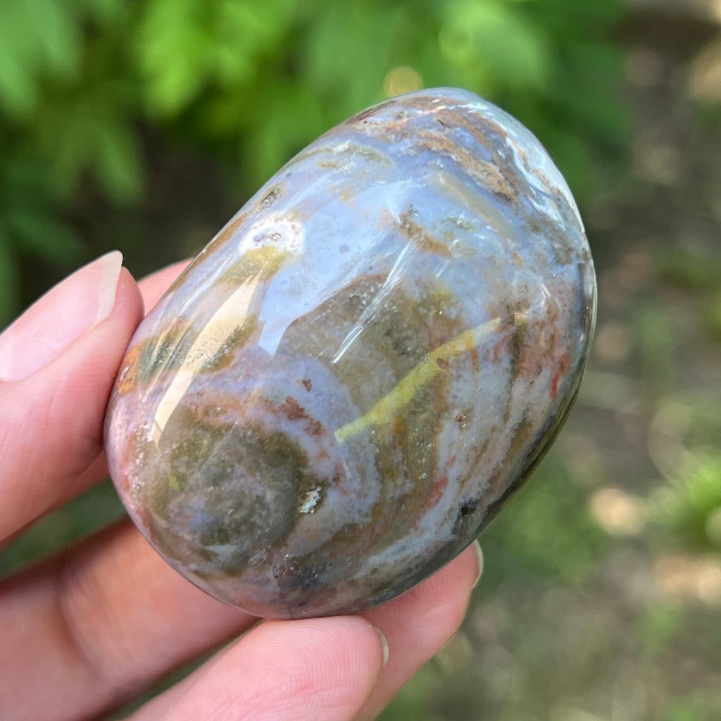 Palmstone jasp ocean | Model 8, pietre semipretioase - druzy.ro 6 