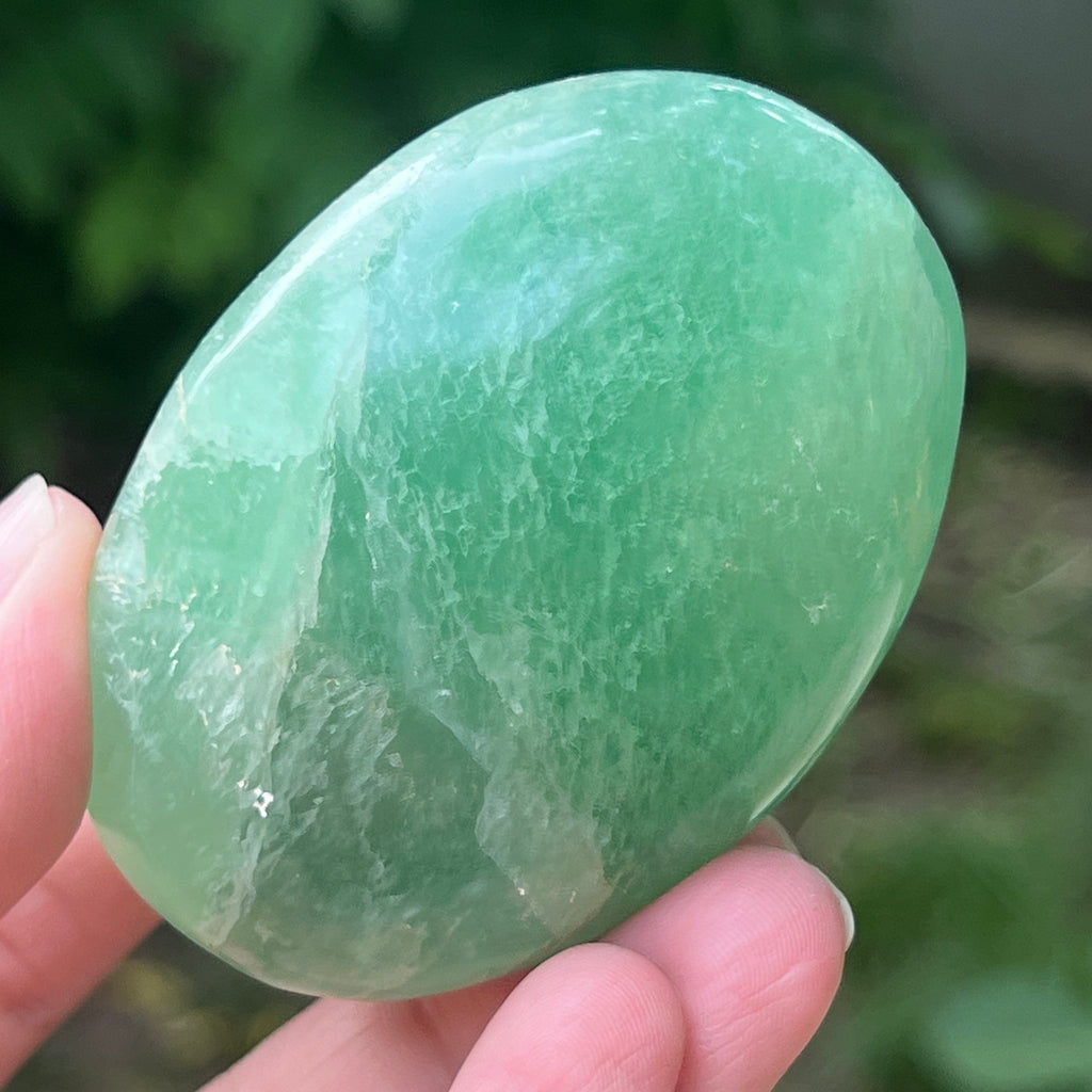 Palmstone fluorit verde model 6, din Madagascar, pietre semipretioase - druzy.ro 3 