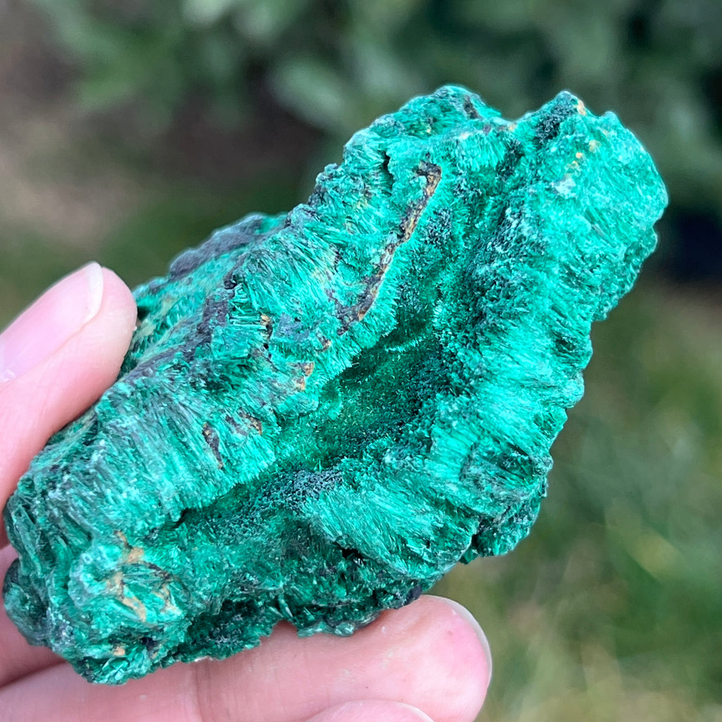 Malachit matasos piatra bruta m4, pietre semipretioase - druzy.ro 8 