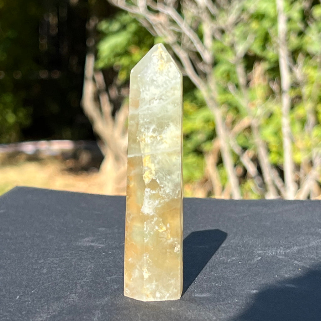 Obelisc fluorit verde model 1, druzy.ro, cristale 5