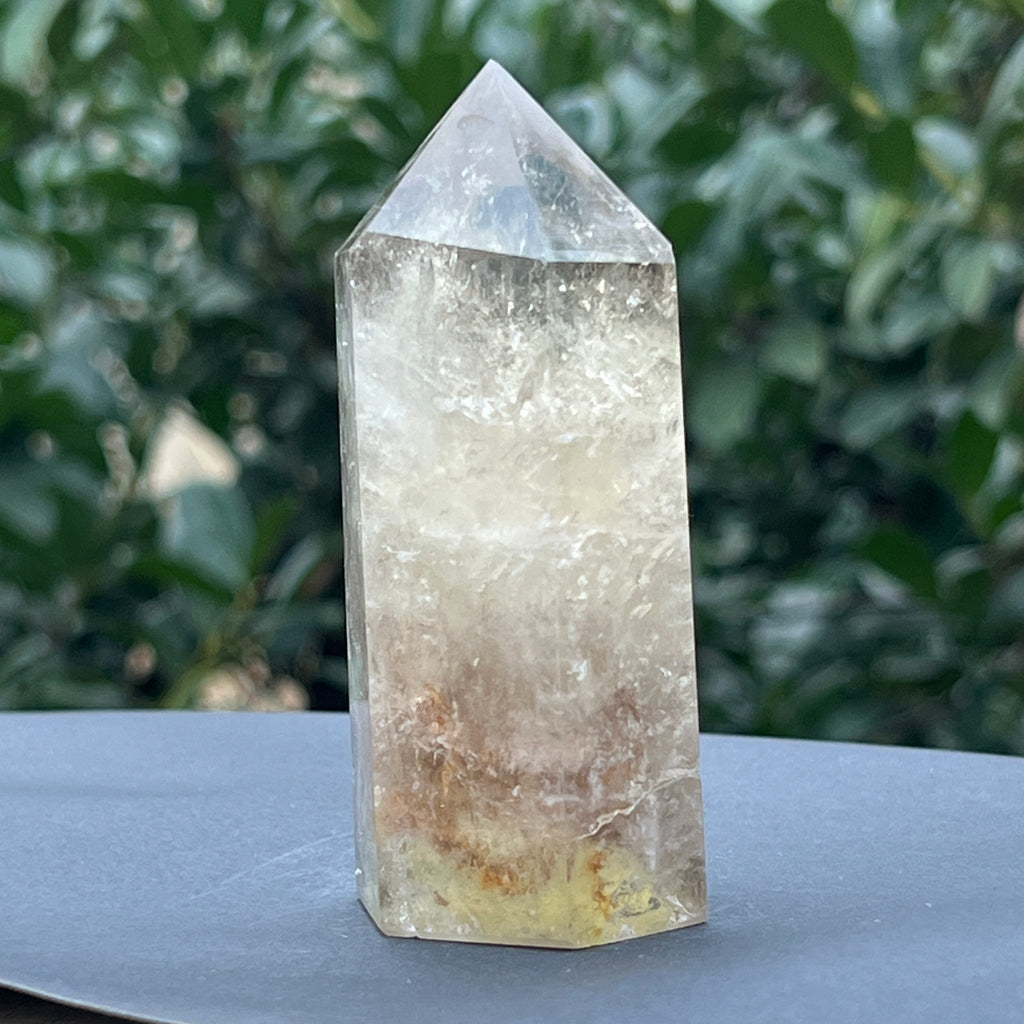 Obelisc lemonit model 1, pietre semipretioase - druzy.ro 1 