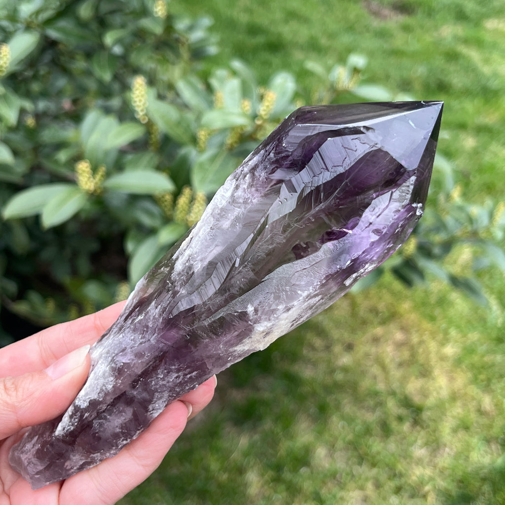Varf ametist Bahia XL model 3, calitatate AAA, pietre semipretioase - druzy.ro 5 