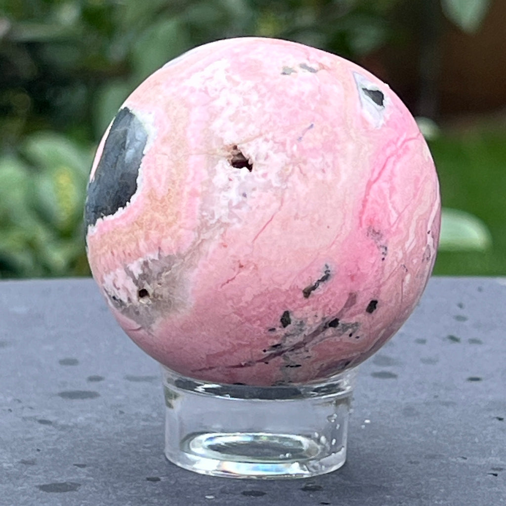 Sfera rodocrozit model 5, pietre semipretioase - druzy.ro 5 