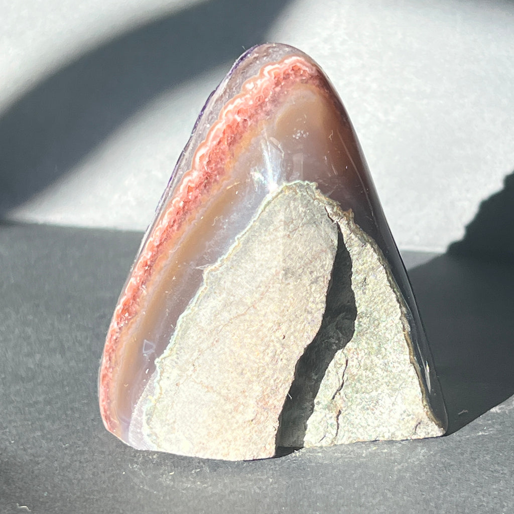 Geoda ametist Uruguay AAA model 9, pietre semipretioase - druzy.ro 10 