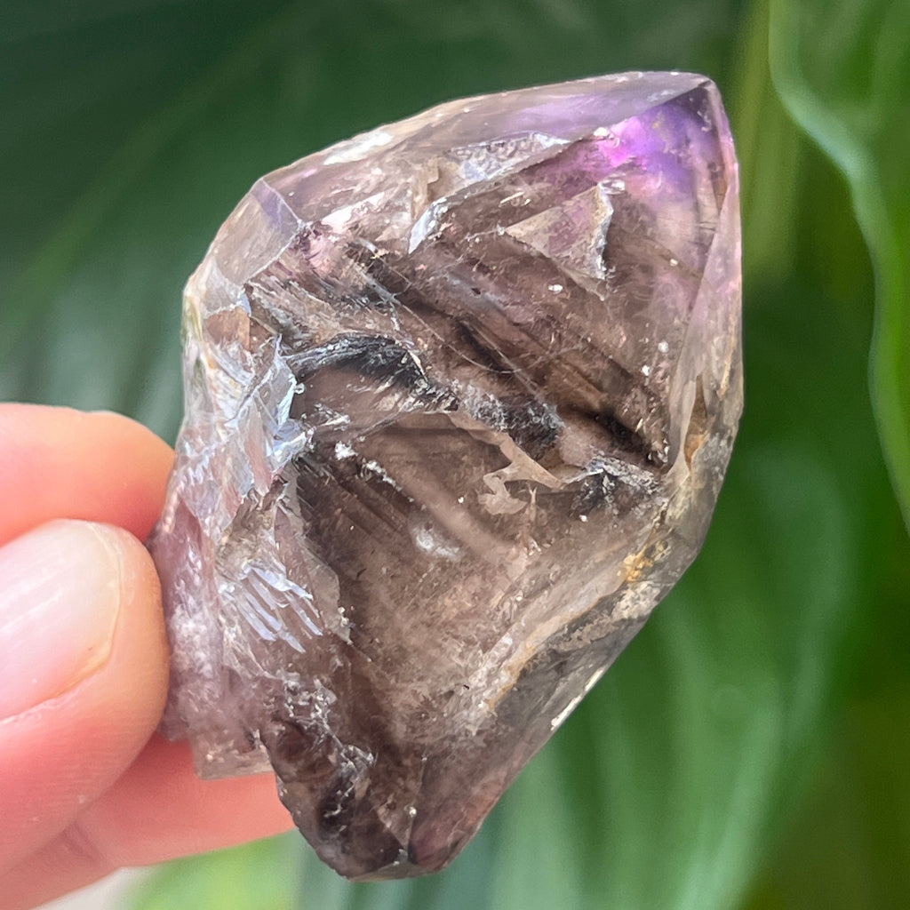 Ametist generator/varf mina Brandberg | Model L65, pietre semipretioase - druzy.ro 2 