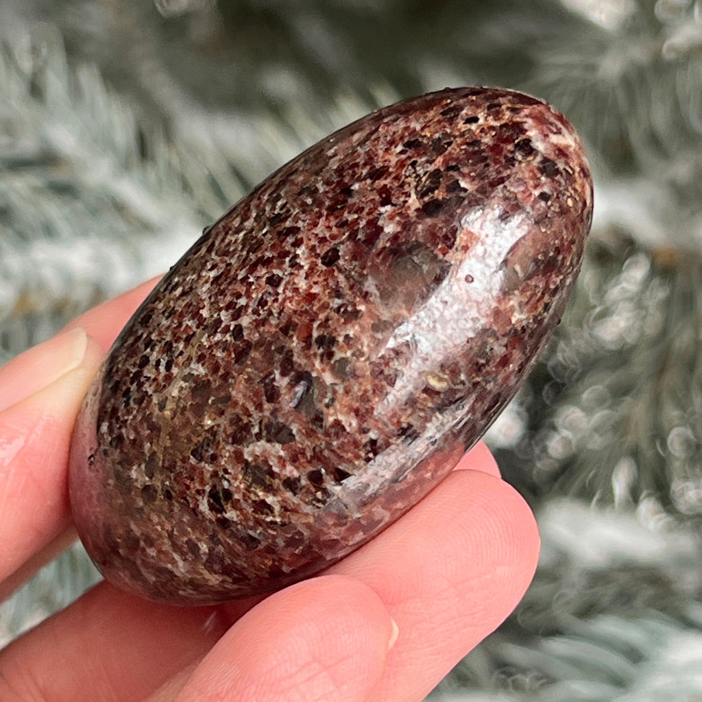 Granat palmstone model 9, pietre semipretioase - druzy.ro 3 