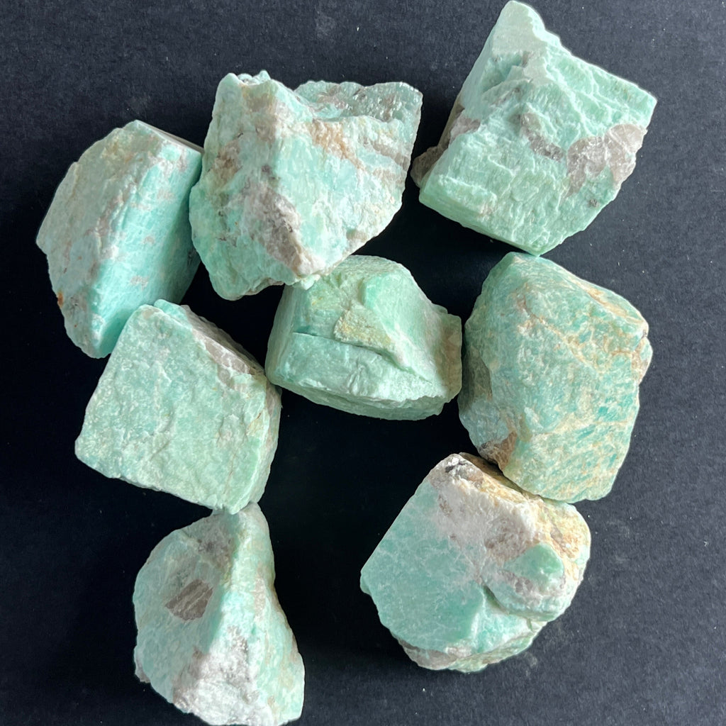 Amazonit piatra bruta, pietre semipretioase - druzy.ro 1 