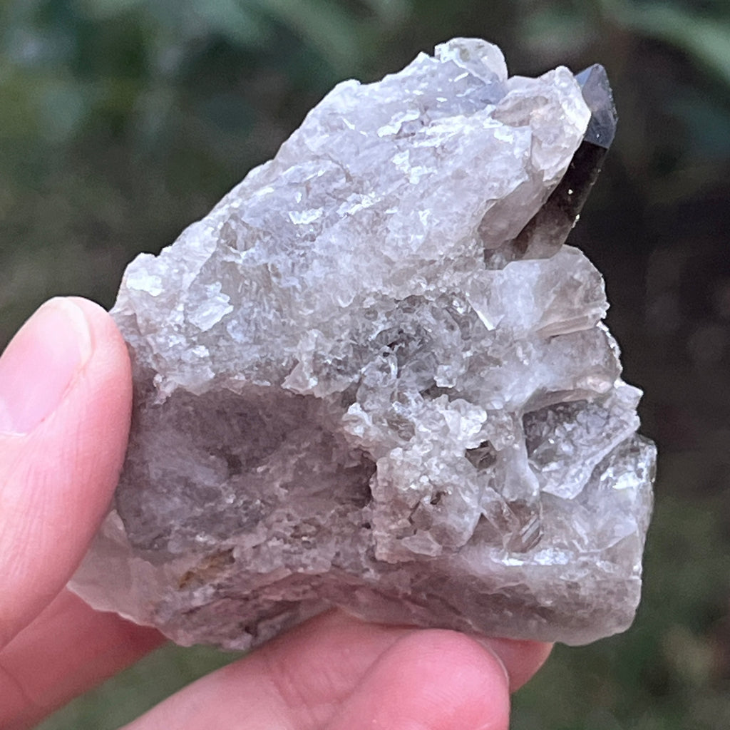 Cluster cuart fumuriu din Brazilia m10, pietre semipretioase - druzy.ro 2 