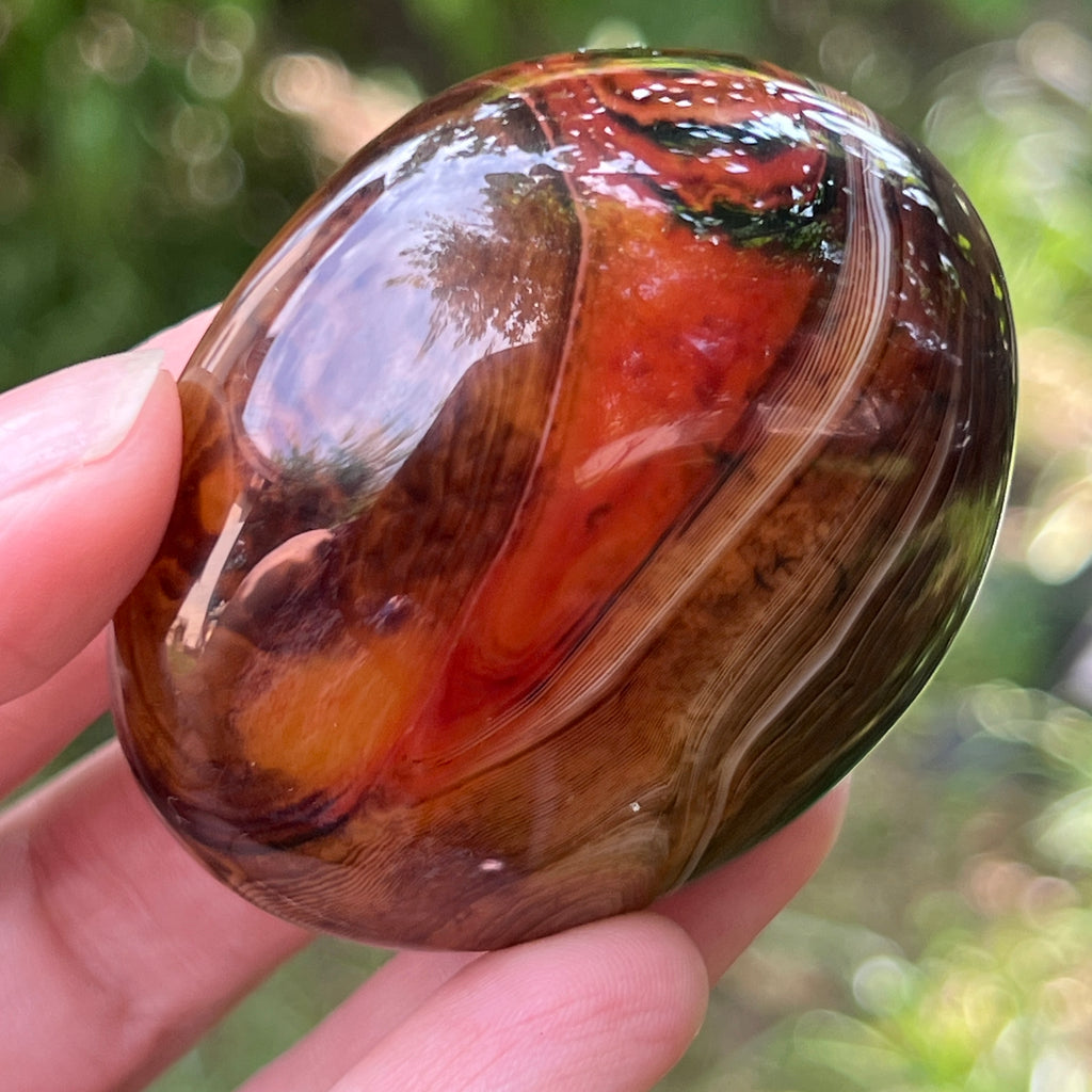 Palmstone agat dungat m4, pietre semipretioase - druzy.ro 2 
