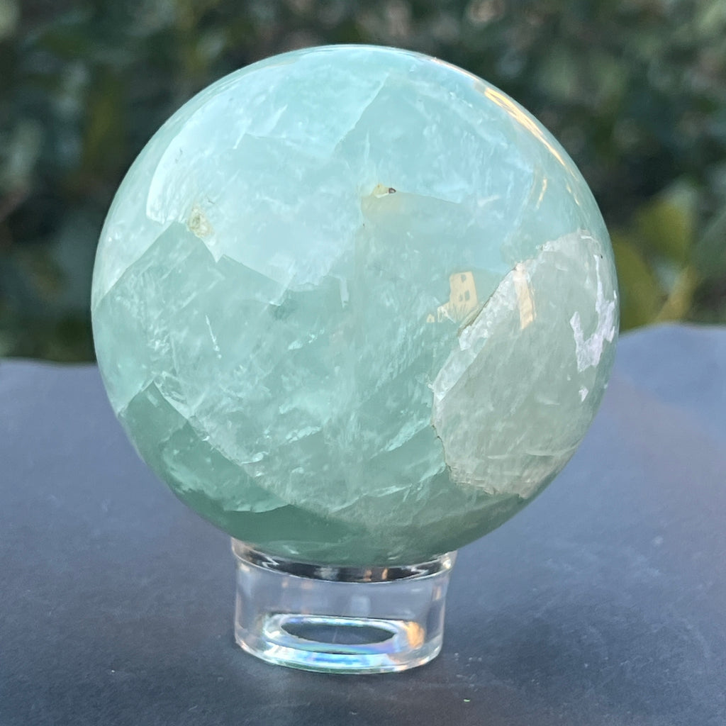 Sfera fluorit verde model 2, pietre semipretioase - druzy.ro 9 
