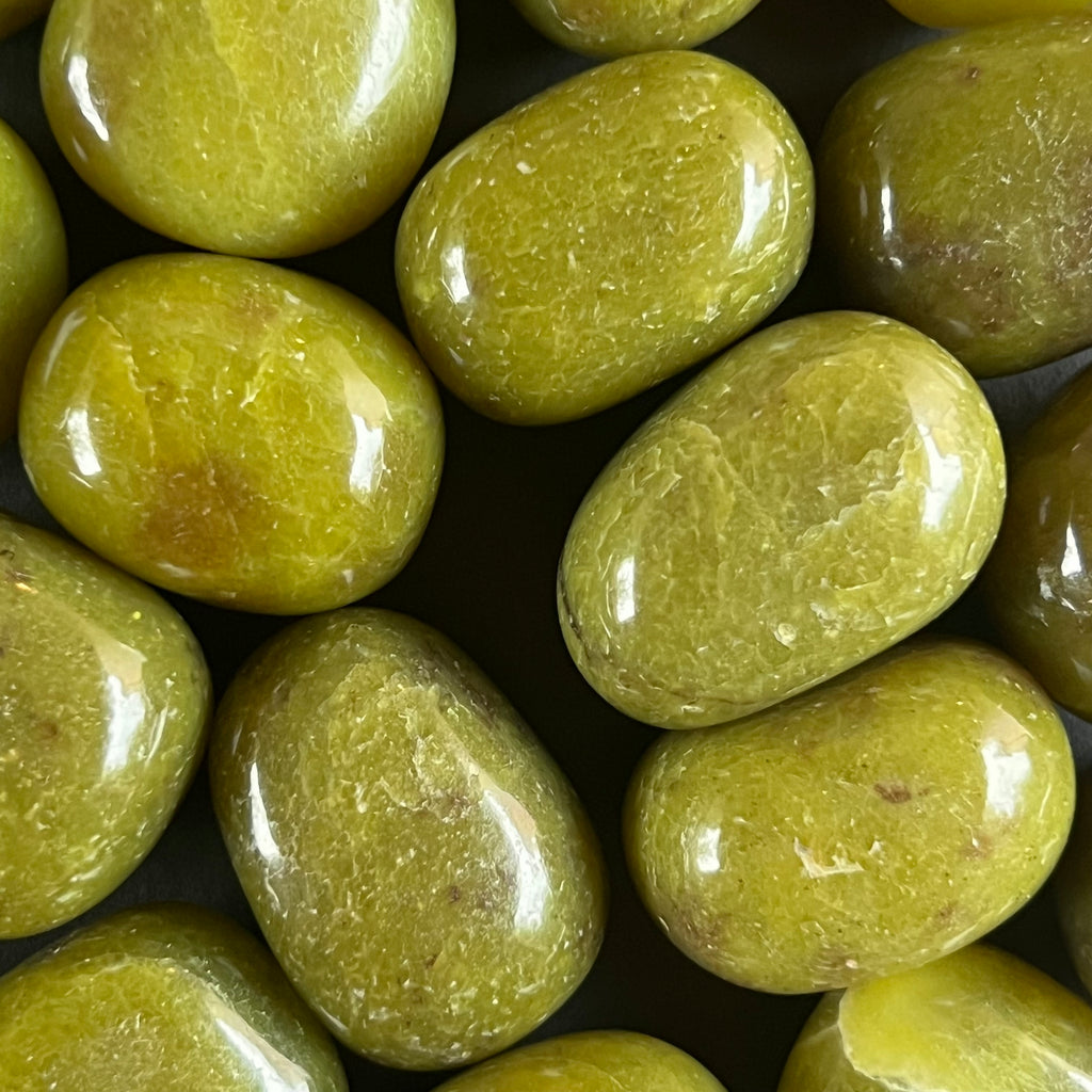 Lizardit piatra rulata, pietre semipretioase - druzy.ro 1 