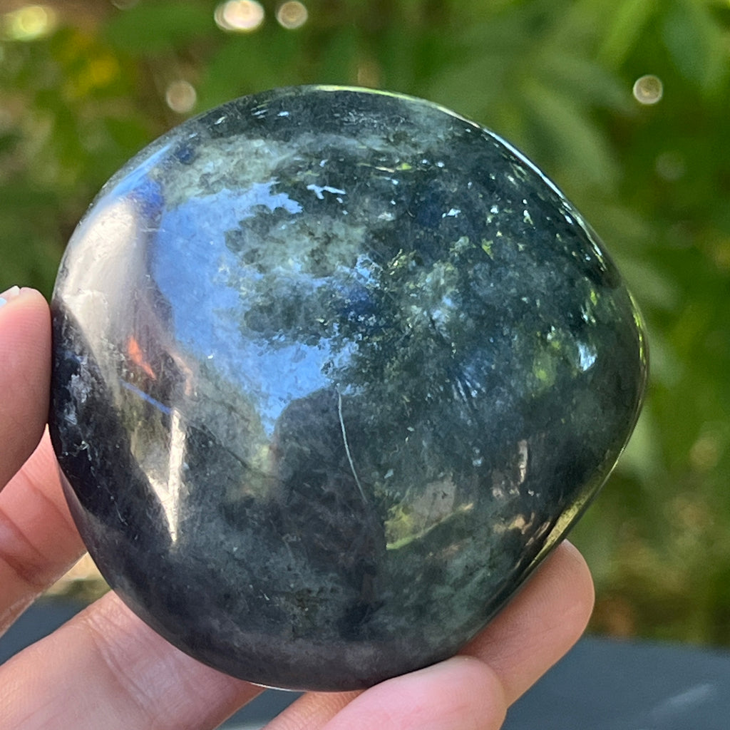 Labradorit palm stone m10, pietre semipretioase - druzy.ro 3 