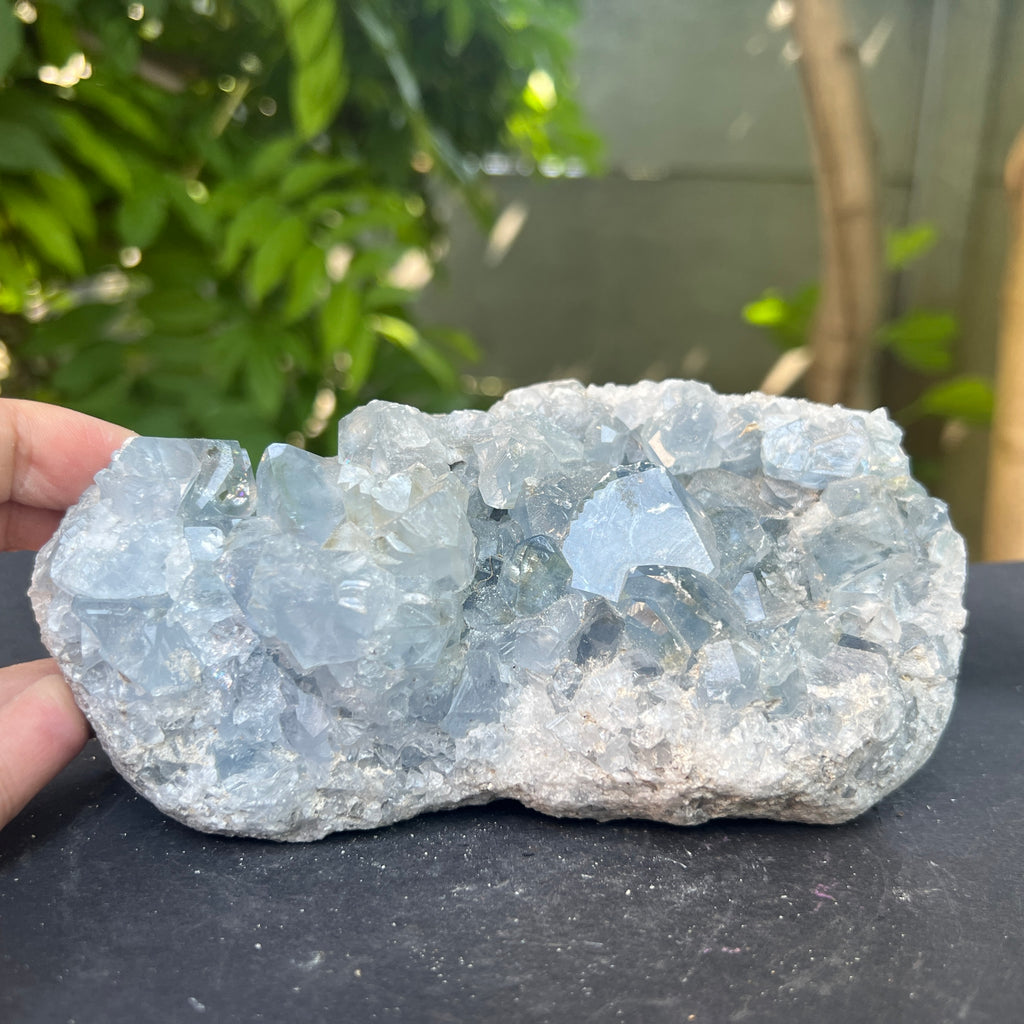 Celestit / celestina cluster m6, pietre semipretioase - druzy.ro 3 