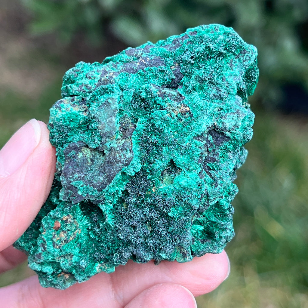 Malachit matasos piatra bruta m4, pietre semipretioase - druzy.ro 10 