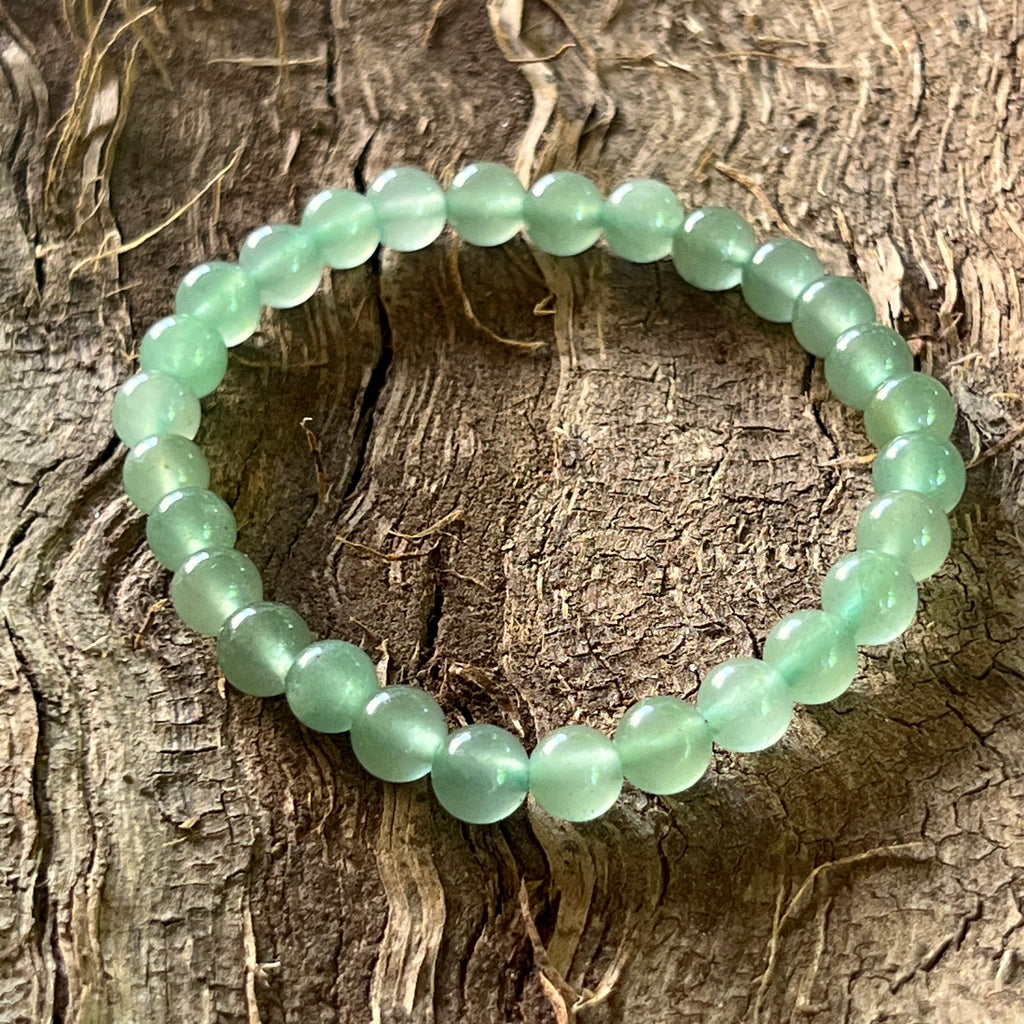 Bratara aventurin verde 6 mm, pietre semipretioase - druzy.ro 2 
