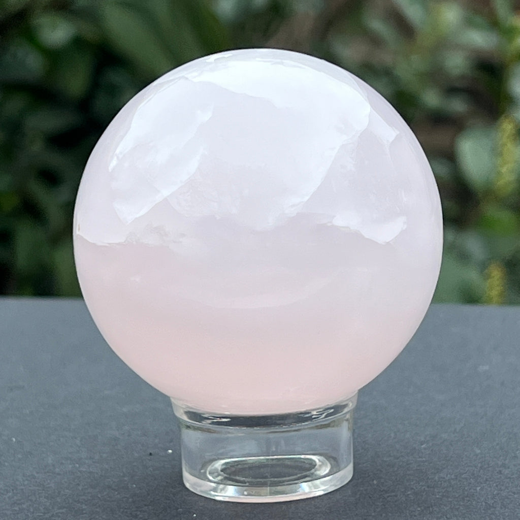 Sfera calcit Mangano din Pakistan model 1, pietre semipretioase - druzy.ro 1 