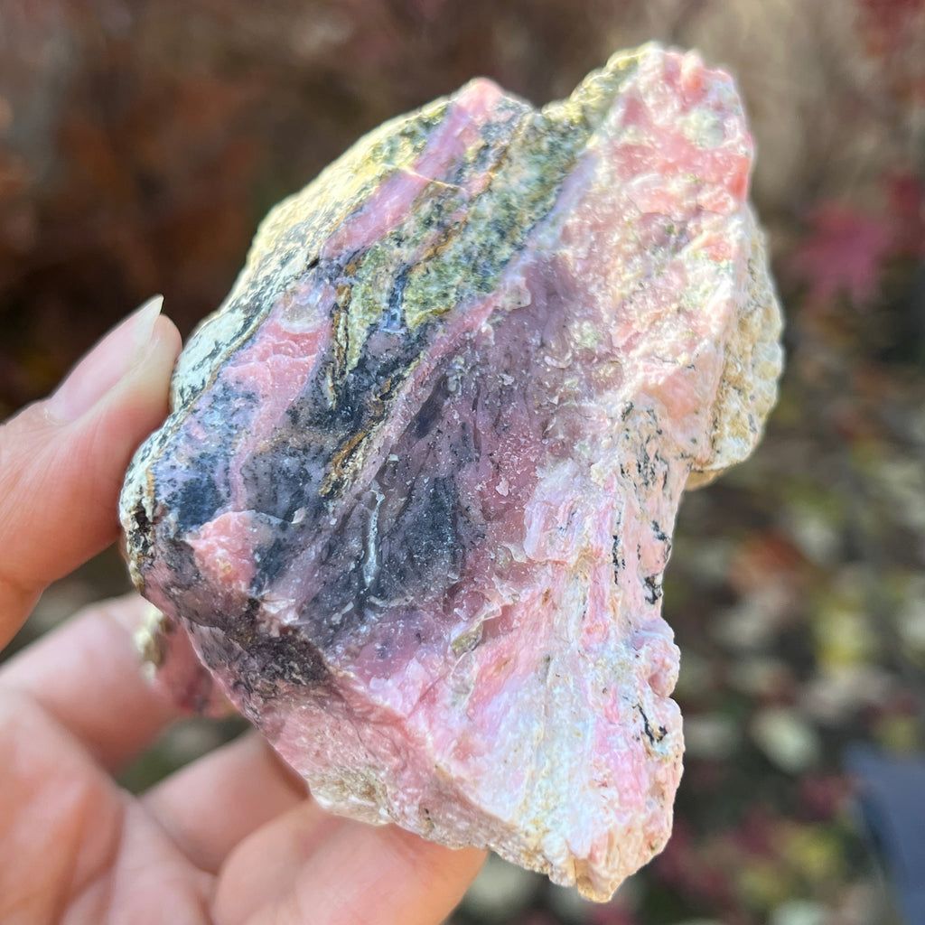 Opal roz piatra bruta (din Peru) model L1, pietre semipretioase - druzy.ro 7 