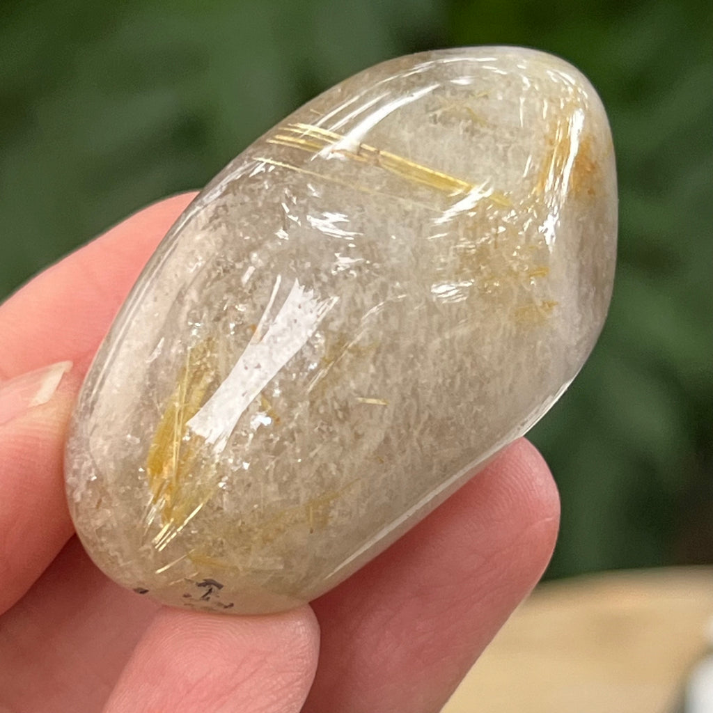 Cuart rutilat model 8, pietre semipretioase - druzy.ro 6 