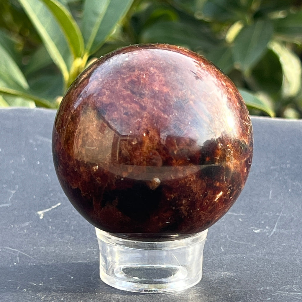 Sfera granat model 5, pietre semipretioase - druzy.ro 5 