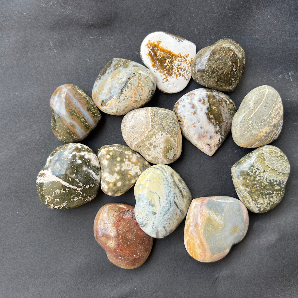 Inima jasp ocean, pietre semipretioase - druzy.ro 2 