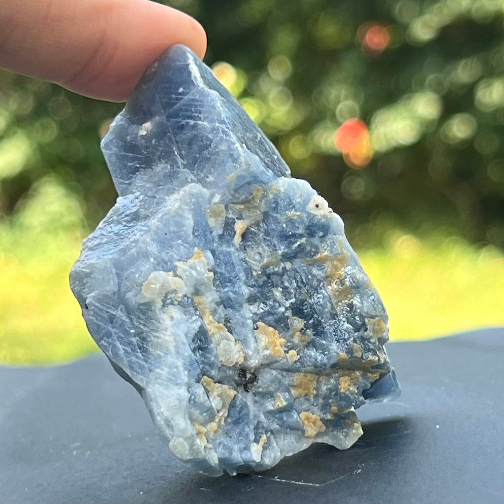 Calcit albastru piatra bruta din Namibia model 5, pietre semipretioase - druzy.ro 1