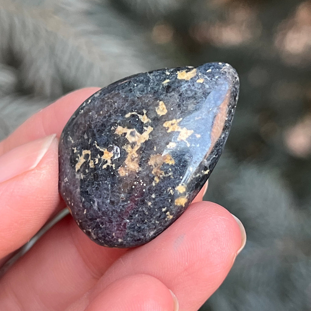 Cabochon dumortierit m9, druzy.ro, cristale 2
