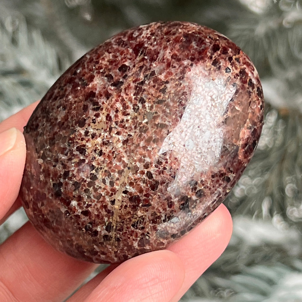 Granat palmstone model 9, pietre semipretioase - druzy.ro 4 