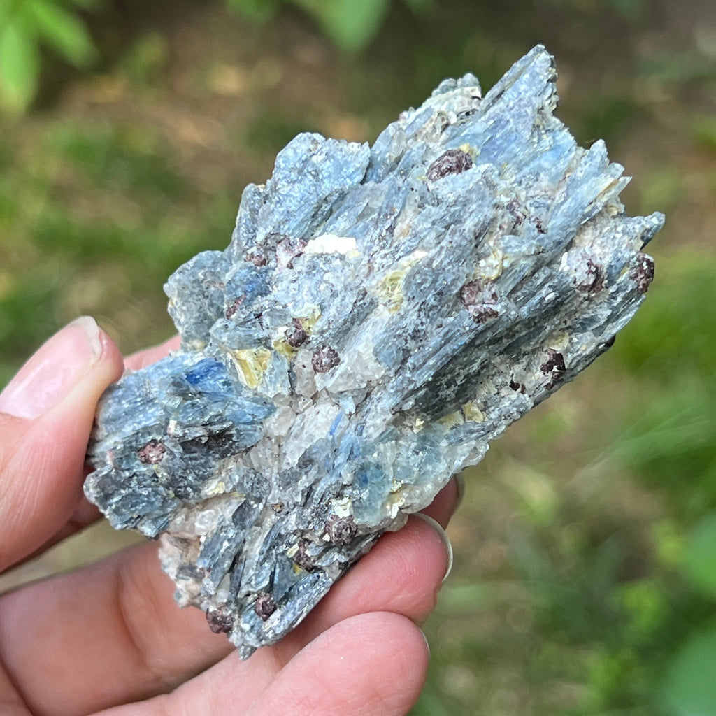Kianit albastru (Cianit) piatra bruta din Zimbabwe model 4, pietre semipretioase - druzy.ro 3 