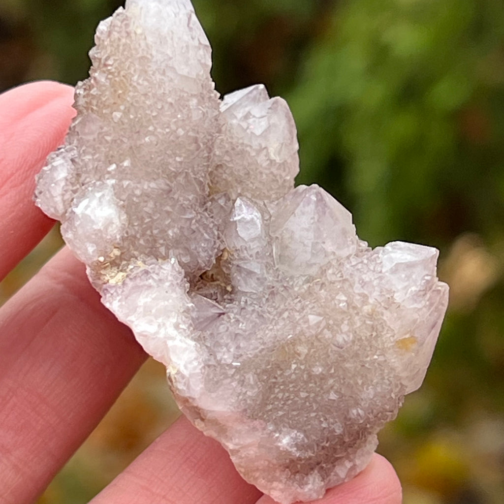 Cluster cuart spirit/cuart cactus mini model AF3/25, druzy.ro, cristale 3
