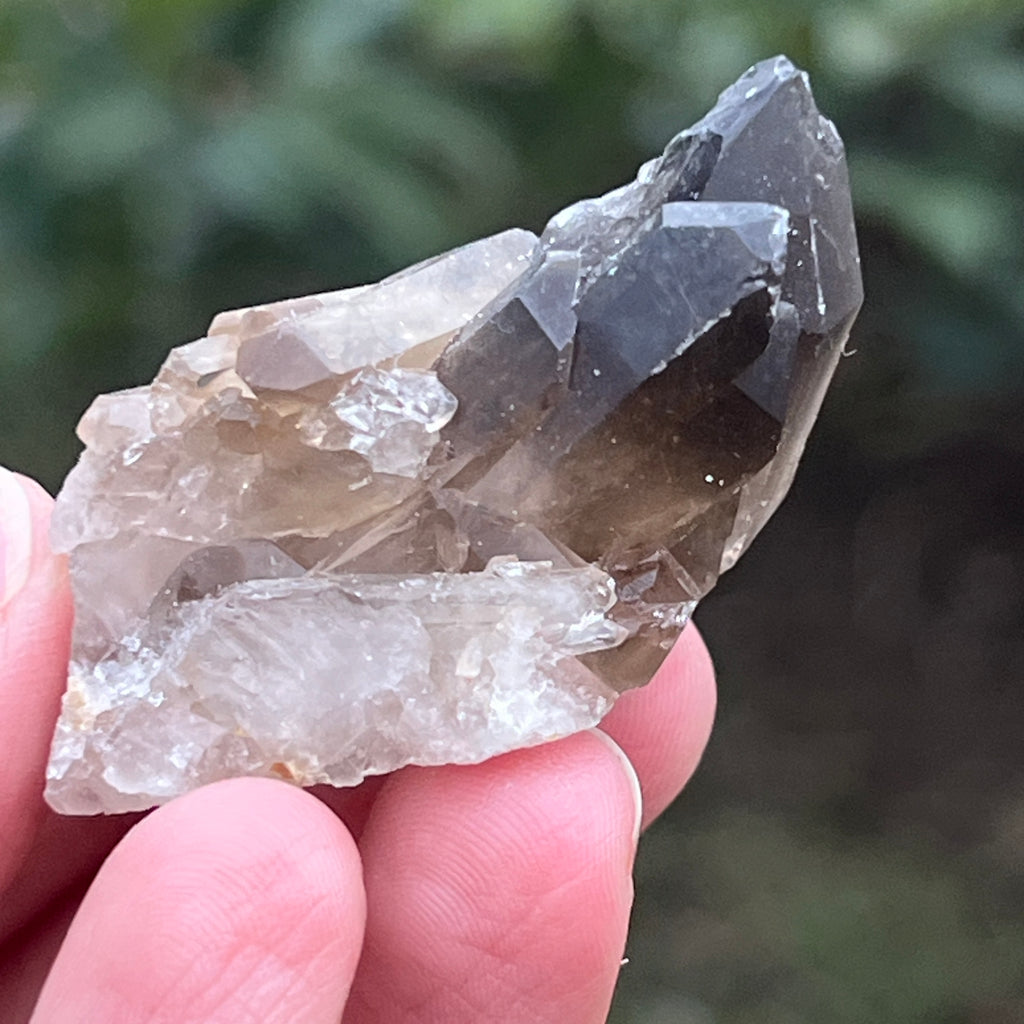 Cluster cuart fumuriu din Brazilia m5, pietre semipretioase - druzy.ro 3 