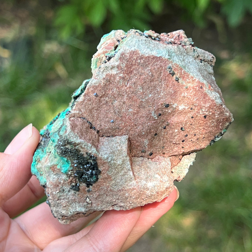 Libethenit floare de mina din Congo model 5, pietre semipretioase - druzy.ro 8 