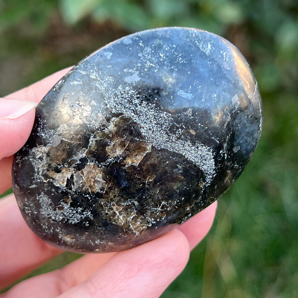 Palmstone Iolit (safir de apa) din Madagascar model 4, pietre semipretioase - druzy.ro 7 