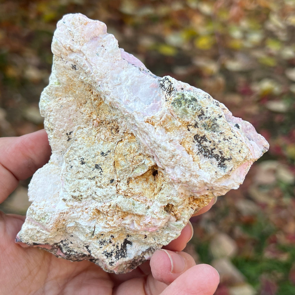 Opal roz piatra bruta (din Peru) model L1, pietre semipretioase - druzy.ro 15 