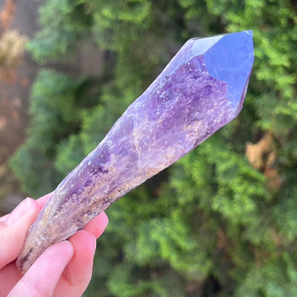 Bagheta / varf ametist Bahia model 6, druzy.ro, pietre semipretioase 3