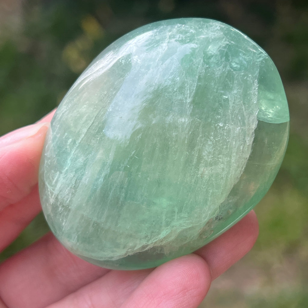 Palmstone fluorit verde model 1, din Madagascar, pietre semipretioase - druzy.ro 3 