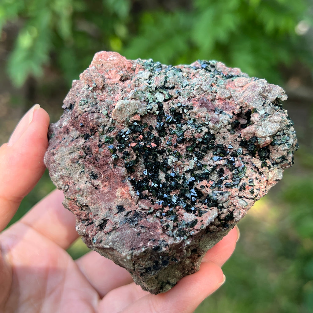 Libethenit floare de mina din Congo model 9, pietre semipretioase - druzy.ro 1 
