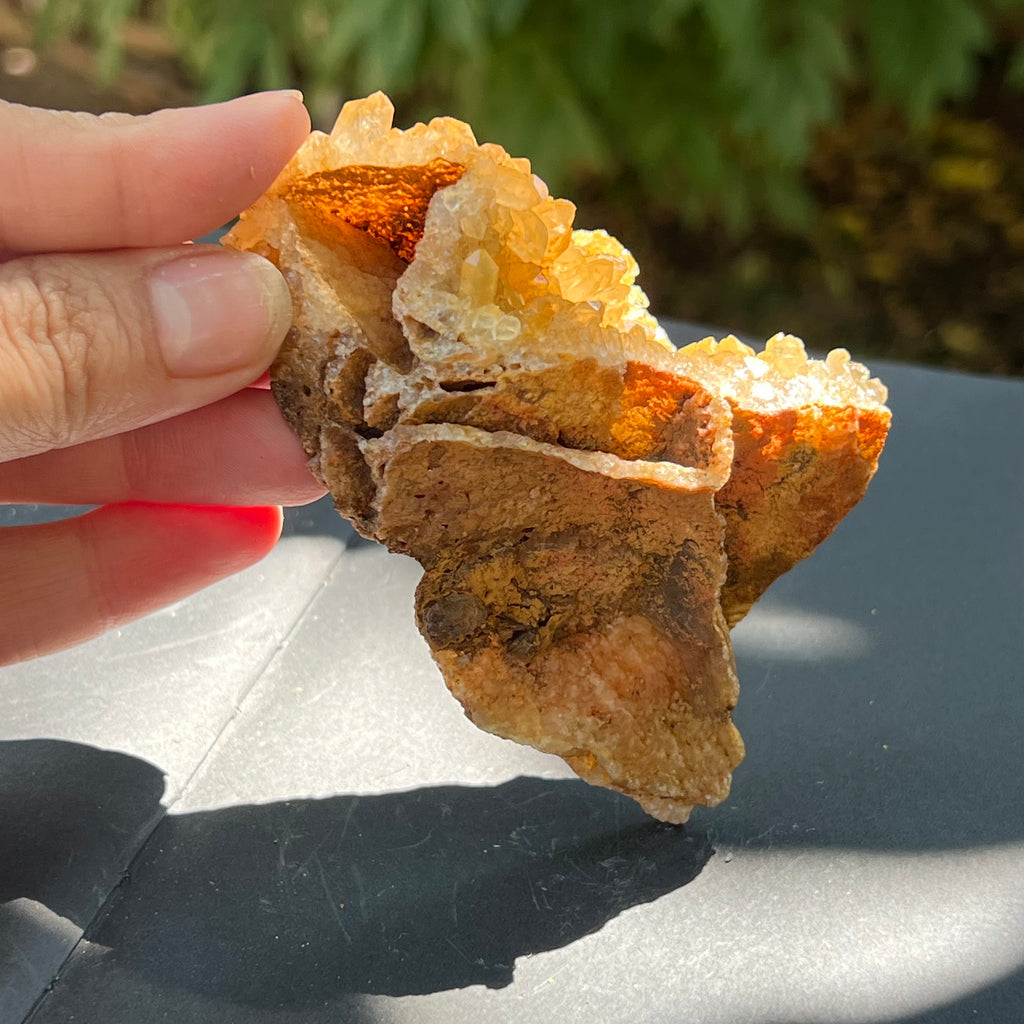 Cluster cuart lamaie, golden healer 5A/6, Zambia, pietre semipretioase - druzy.ro 5