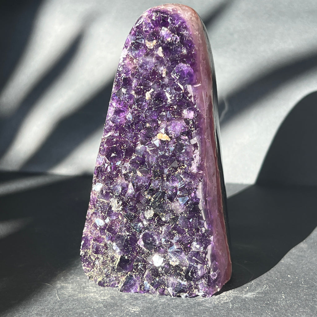Geoda ametist Uruguay AAA model 19, pietre semipretioase - druzy.ro 1 