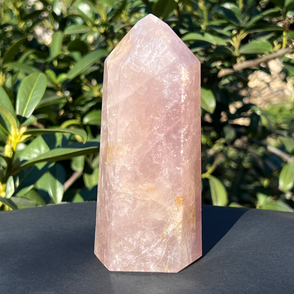 Generator/ varf cuart roz m7, pietre semipretioase - druzy.ro 1 