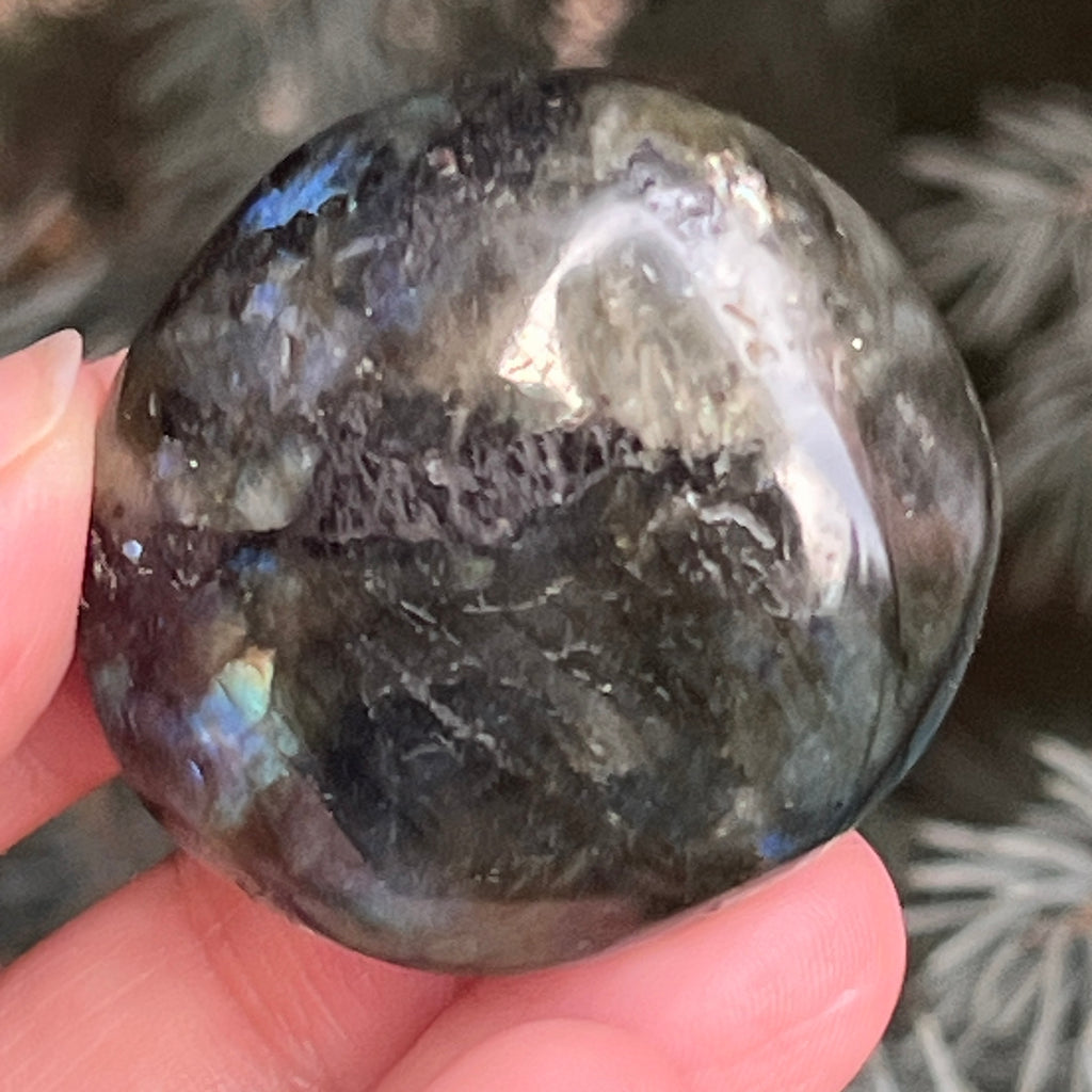 Labradorit palm stone m1, pietre semipretioase - druzy.ro 4 