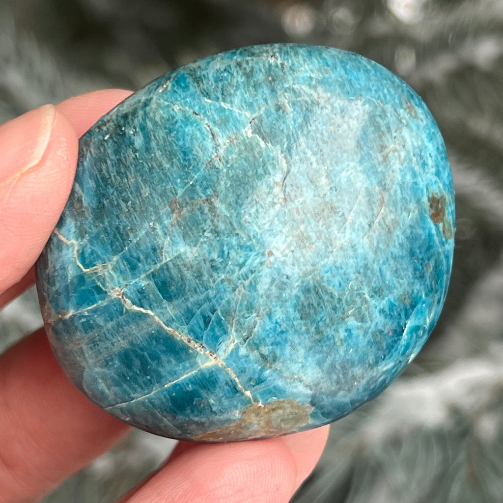 Apatit rulat palmstone model 11, pietre semipretioase - druzy.ro 1 