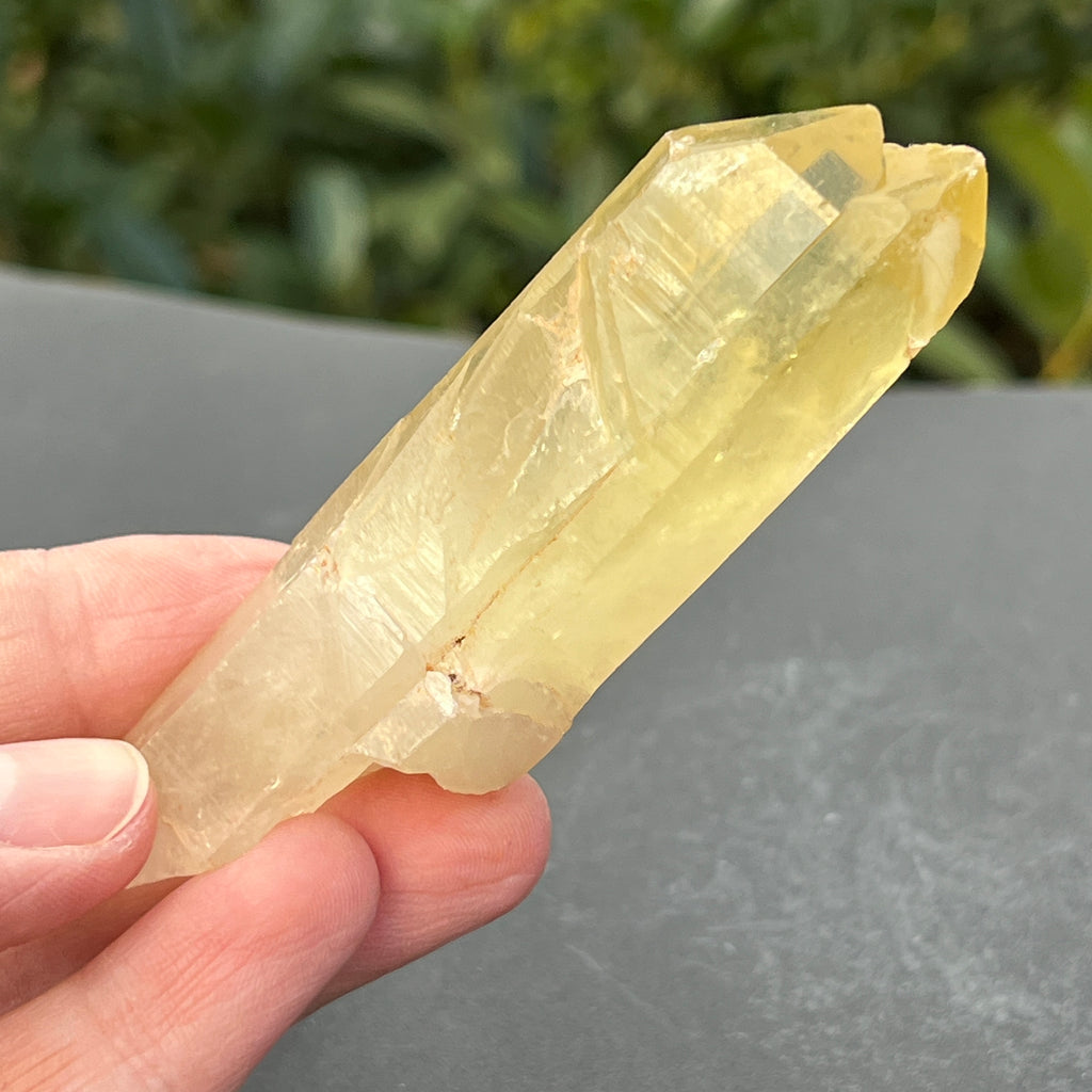 Varf citrin mina Luena, Congo model 29, pietre semipretioase - druzy.ro 8 