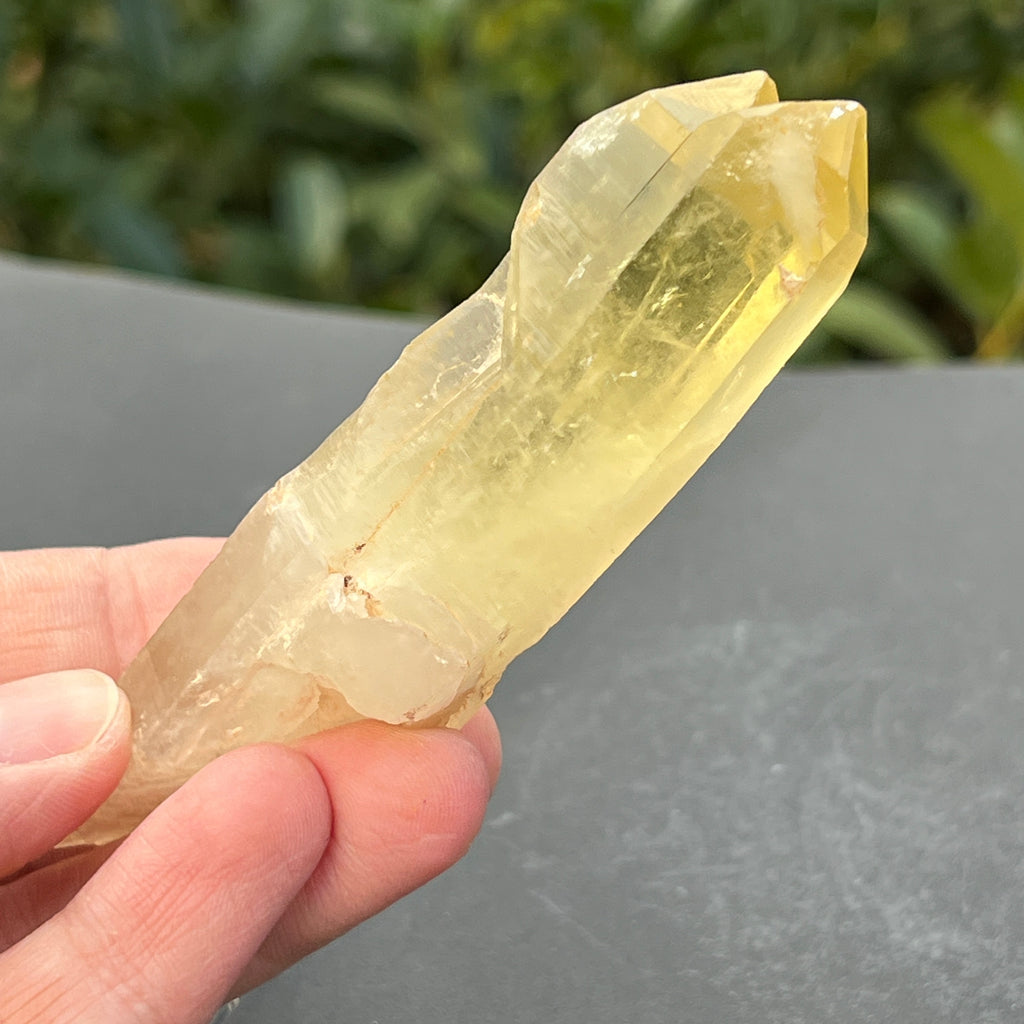 Varf citrin mina Luena, Congo model 29, pietre semipretioase - druzy.ro 10 