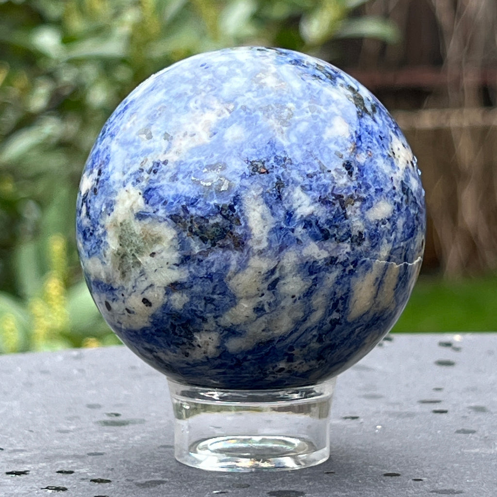 Sodalit sfera model 5, pietre semipretioase - druzy.ro 5 