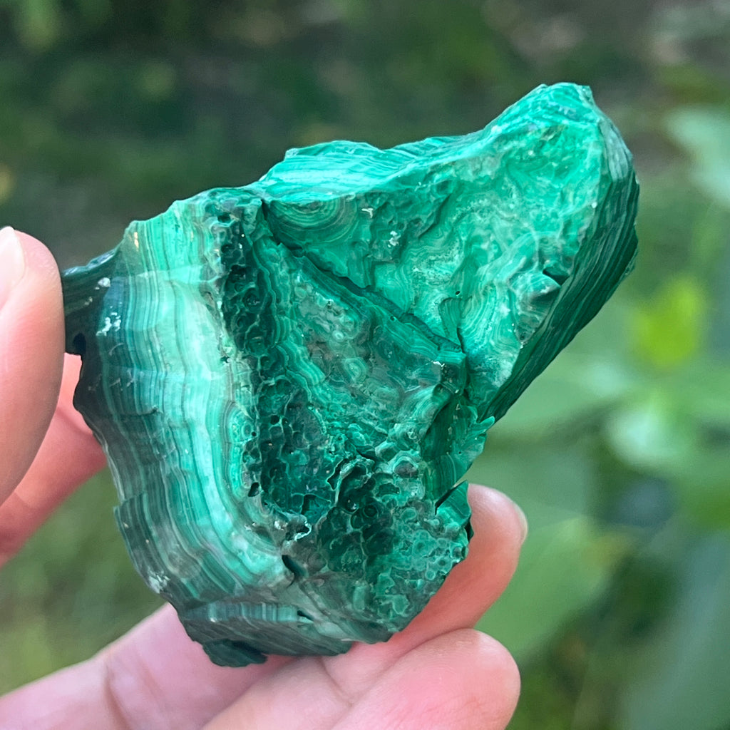 Malachit piatra bruta | Model 1, pietre semipretioase - druzy.ro 5 