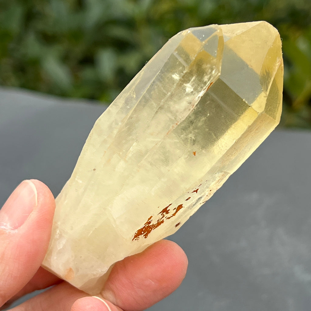 Varf citrin mina Luena, Congo model 25, pietre semipretioase - druzy.ro 11 