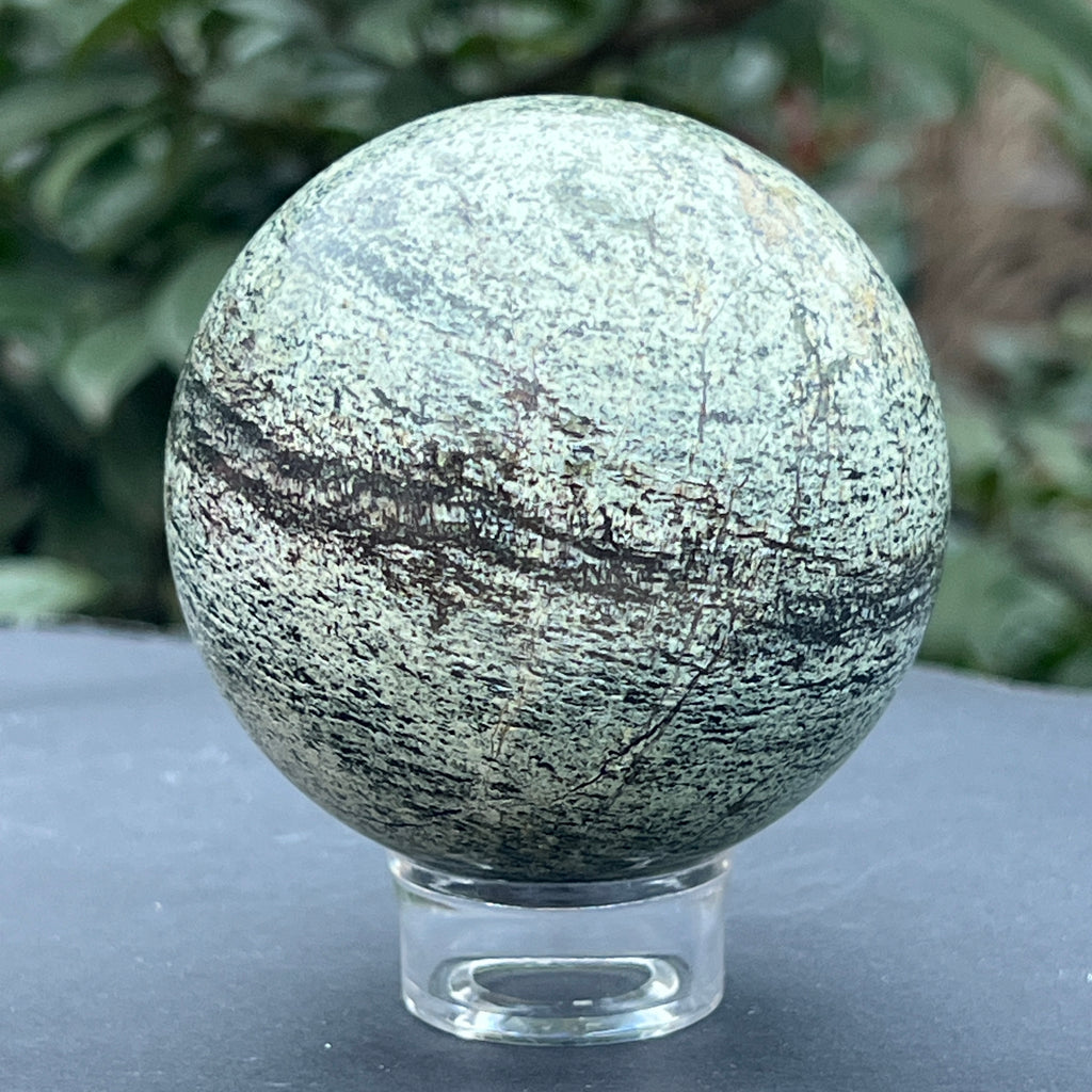 Sfera serpentin model 2, pietre semipretioase - druzy.ro 5 