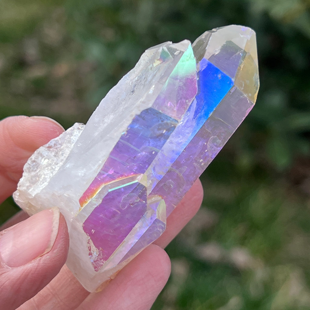 Cluster cuart incolor AURA, floare de mina m8, pietre semipretioase - druzy.ro 4 